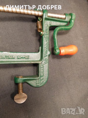 СТАРА РЕТРО НАСТОЛНА БЕЛАЧКА ЗА ЯБЪЛКИ WHITE MOUNTAIN USA, снимка 4 - Антикварни и старинни предмети - 49736746