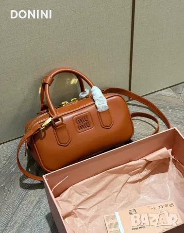 Дамска чанта miumiu, кожа кожа 