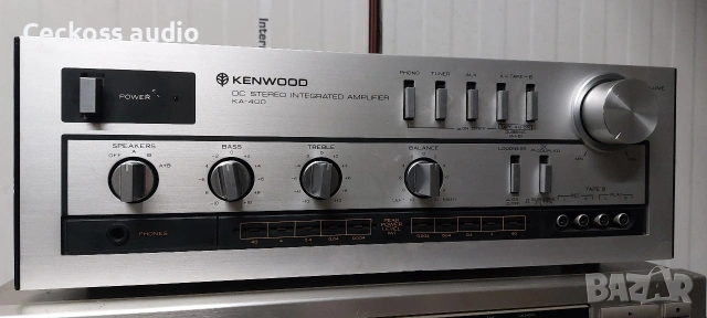 🔊 Интегрален усилвател KENWOOD KA-400, снимка 2 - Ресийвъри, усилватели, смесителни пултове - 53248454