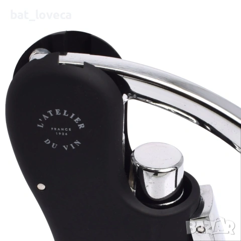 Тирбушон L'atelier Du Vin Coffret Du Sommelier, комплект с фолиорезач и тапа за декантиране, снимка 6 - Прибори за хранене, готвене и сервиране - 53746657