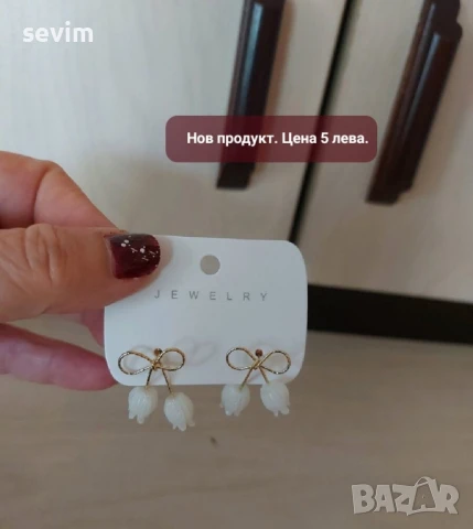 Нови колиета, обеци и гривни , снимка 10 - Колиета, медальони, синджири - 51294762