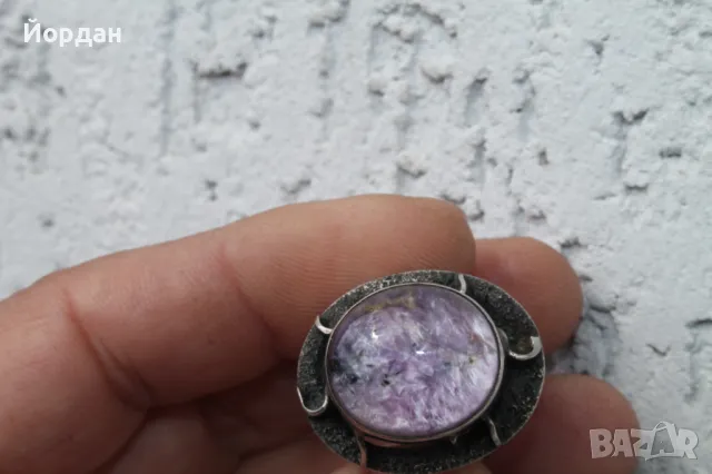 Авторски сребърен пръстен , снимка 12 - Пръстени - 49862364