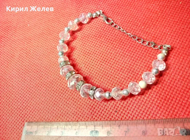 БЛЕСТЯЩА ФЕШЪН АРТ ГРИВНА с ФАСЕТИРАНИ КРИСТАЛИ 47415, снимка 3 - Гривни - 47285430