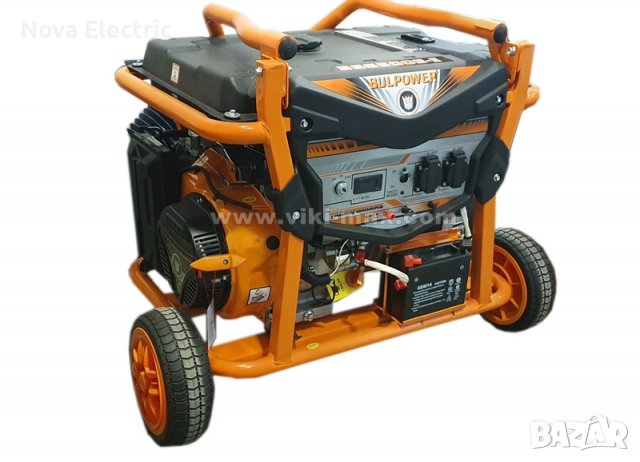 Генератор ГАЗ-БЕНЗИН И Стабилизатор На Ток (950W-10КW / 3КW-60КW) BULPOWER, снимка 7 - Генератори - 39457787