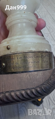 Антична , уникална колекционерска бронзова статуетка на Наполеон ., снимка 6 - Антикварни и старинни предмети - 53499212