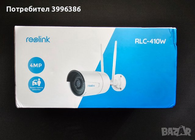 Reolink RLC-410W 2K 4MP камера за видео наблюдение , снимка 1 - IP камери - 44443756