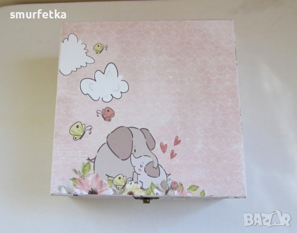 Кутия за бебешки спомени/ съкровища, снимка 2 - Други - 29717877