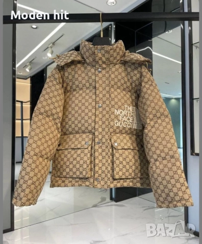 GUCCI & The North Face дамско зимно яке висок клас реплика, снимка 2 - Якета - 52397249