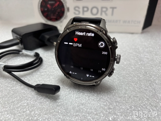 Смарт Часовник Smartwatch Sport 55 мм., снимка 6 - Смарт часовници - 52629711