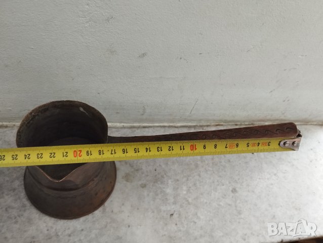 медно джезве, снимка 3 - Други ценни предмети - 41471548