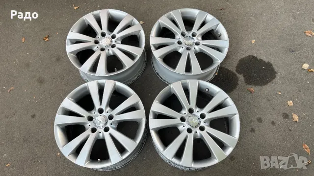 4бр. Джанти Mercedes C и E  7.5 J 17” et47, снимка 7 - Гуми и джанти - 47699518