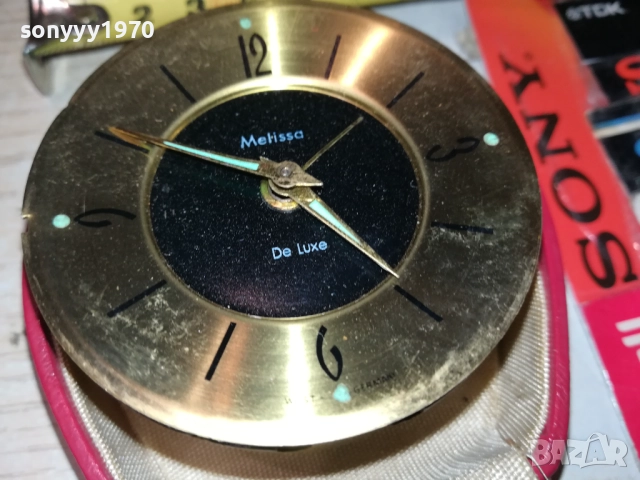 MELISSA DE LUXE FRANCE-БУДИЛНИК ОТ ФРАНЦИЯ 0710251301, снимка 6 - Антикварни и старинни предмети - 51973552
