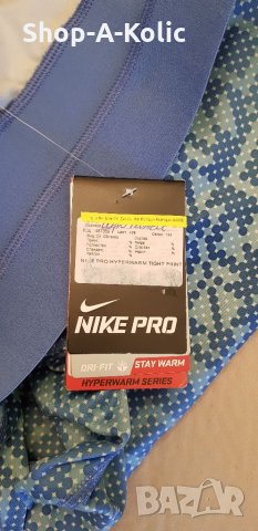 NIKE Pro HyperWarm Tight Print, снимка 5 - Клинове - 34584912