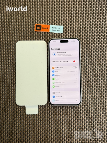НОВ❗️ 256gb❗️ iPhone 16 PLUS ❗️Лизин iPhone 16 PLUS ❗️Лизинг от 56лв/м ❗️ бял ❗️ white Гаранция❗️, снимка 11 - Apple iPhone - 52885027