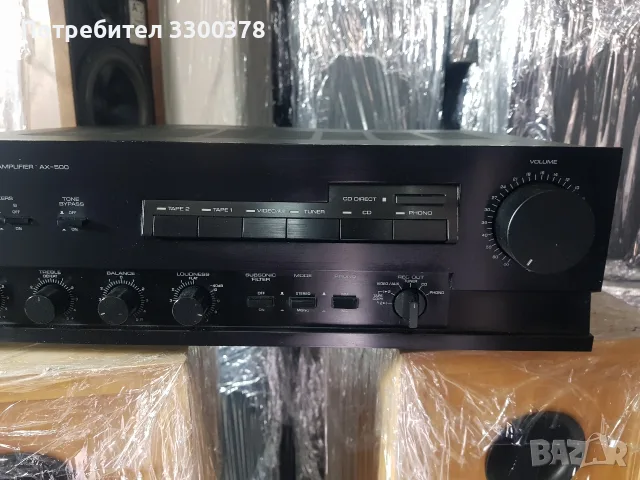 усилвател yamaha ax.500, снимка 3 - Ресийвъри, усилватели, смесителни пултове - 56209439