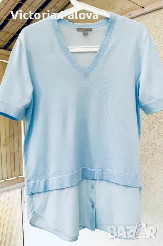 Прекрасна блуза/ туника COS Швеция,  памук и коприна, снимка 2 - Туники - 47832186