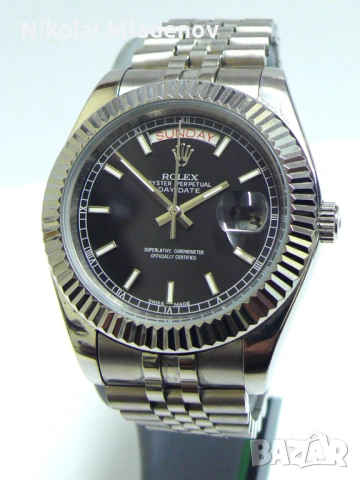 Автоматичен, Стилен Мъжки ръчен часовник, работещ с Ден и Дата