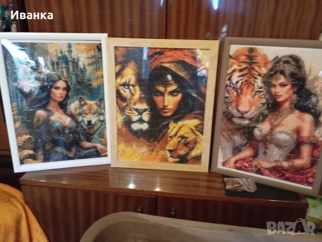 Нови диамантени гоблени в рамка , снимка 13 - Гоблени - 52390505