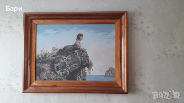 Гоблен "Момичето на скалата"