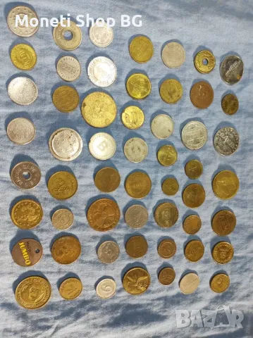 150бр. различни жетони - токени от цял свят, снимка 11 - Нумизматика и бонистика - 48788991