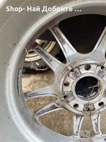 Джанти с гуми за Мерцедес 16 ки , снимка 5 - Гуми и джанти - 53596513