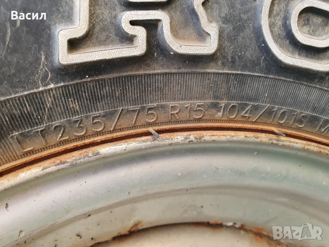 продавам метални джанти 6х139.7 с гуми, снимка 3 - Гуми и джанти - 53008646