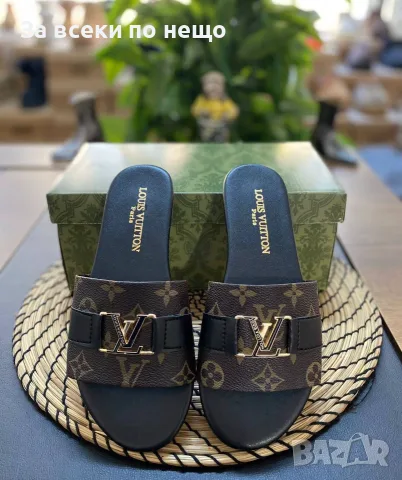 Louis Vuitton Дамски Чехли Луис Витон - Различни Цветове Код SEM-416, снимка 5 - Чехли - 55867846