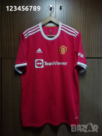 Manchester United Ronaldo Adidas оригинална тениска фланелка Роналдо Манчестър Юнайтед 3XL-4XL, снимка 2 - Тениски - 53431588