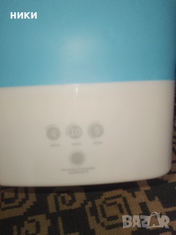 Мини преносима сгъваема пералня, Daladen, ABS, 4.5 л, Бяло/Синьо, снимка 3 - Къмпинг мебели - 51741359