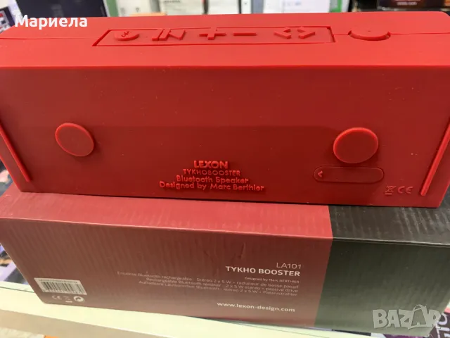 Силиконова Bluetooth Колона 2х5W / Bluetooth Колона LEXON / Червена Безжична Колона, снимка 7 - Bluetooth тонколони - 47289074