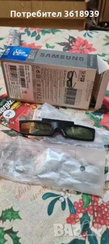 3d очила samsung 2броя, снимка 4 - Стойки, 3D очила, аксесоари - 49929702