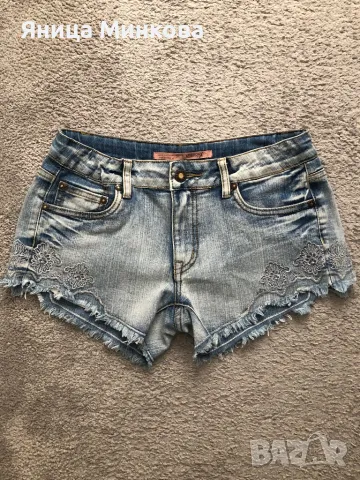 Дамски къси дънкови панталони