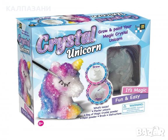  Кристален еднорог за оцветяване Crystal Unicorn 7811E, снимка 1 - Фигурки - 39002936