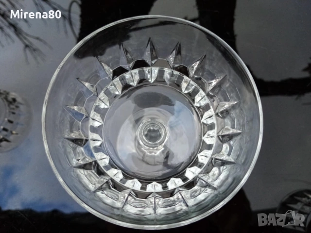 5 кристални чаши за шампанско, снимка 5 - Чаши - 53515080