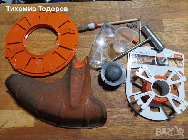 Оригинален с фактура щил тример за косене на трева , снимка 12 - Градинска техника - 44134038