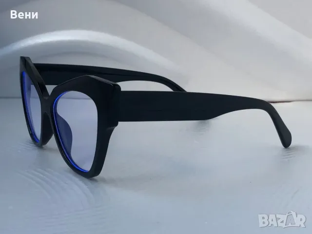 Модерни прозрачни дамски очила за компютър, снимка 3 - Слънчеви и диоптрични очила - 50416487