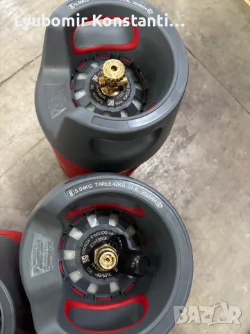 Композитни газови бутилки с ъглов кран и с jumbo клапан за каравани, снимка 3 - Други - 50068191