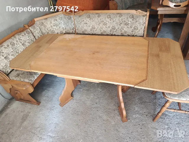 Кухненски ъгъл/ Ъглова пейка , снимка 5 - Кухни - 55991099