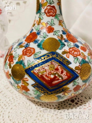 порцеланова ваза имари , снимка 5 - Вази - 52332144