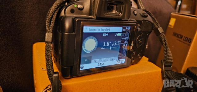 Фотоапарат Nikon D5100 заедно с 3 обектива и пълен комплект аксесоари, снимка 4 - Фотоапарати - 44738032