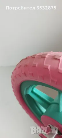 Детско колело за баланс "Минни Маус" (10 инча) - Disney Minnie Mouse - 🩷 в розово  , снимка 9 - Детски велосипеди, триколки и коли - 42678885