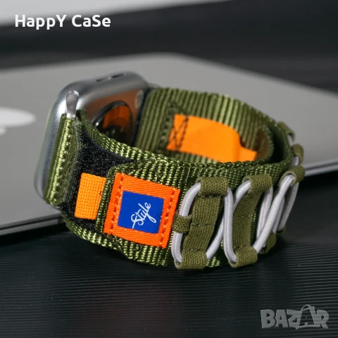 TACTICAL Каишка за Huawei Watch/Garmin/Xiaomi/Samsung/Apple/Amazfit, снимка 10 - Каишки за часовници - 50980802