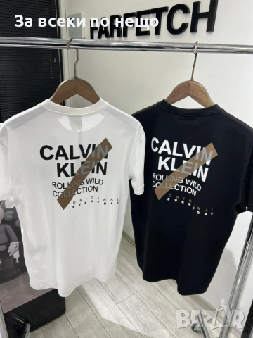 Calvin Klein Мъжка Тениска👕Мъжка Блуза С Къс Ръкав - Налични Различни Цветове Код NGHSP49