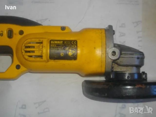 DeWALT 36V Li-ion Made in MEXICO Оригинален АКУМУЛАТОРЕН ЪГЛОШЛАЙФ 36 ВОЛТА ДЕВАЛТ с батерия зарядно, снимка 2 - Други инструменти - 47603156