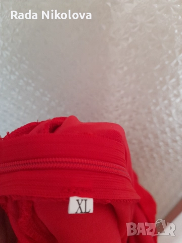 Червена бална рокля , снимка 3 - Рокли - 51924357