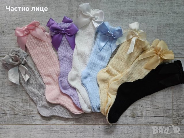 Бебешки и детски чорапки, снимка 4 - Чорапи - 39087480