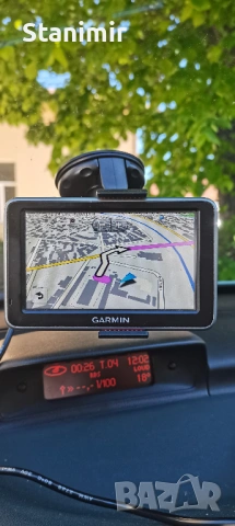 Навигация за офроуд и асфалт 5 инчов Гармин 2445 С нови карти 2025 г. 
