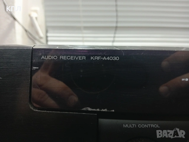 Ресивър Kenwood krf-a 4030, снимка 2 - Ресийвъри, усилватели, смесителни пултове - 53511248
