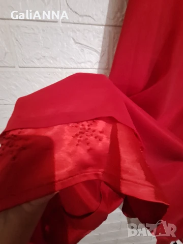 СТРАХОТНА НОВА РОКЛЯ С КАМЪНИ 4XL-5XL, снимка 7 - Рокли - 51241420