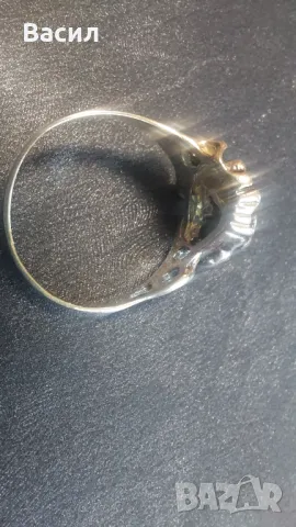 Сребърен дамски пръстен , снимка 2 - Пръстени - 48027777